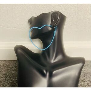 Heart Hoop Earrings 